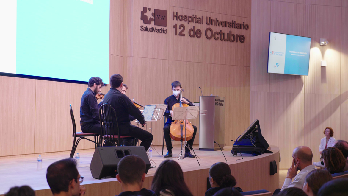 El Hospital 12 de Octubre se convierte en sede del Teatro Real con una programación especial para pacientes, familiares y profesionales