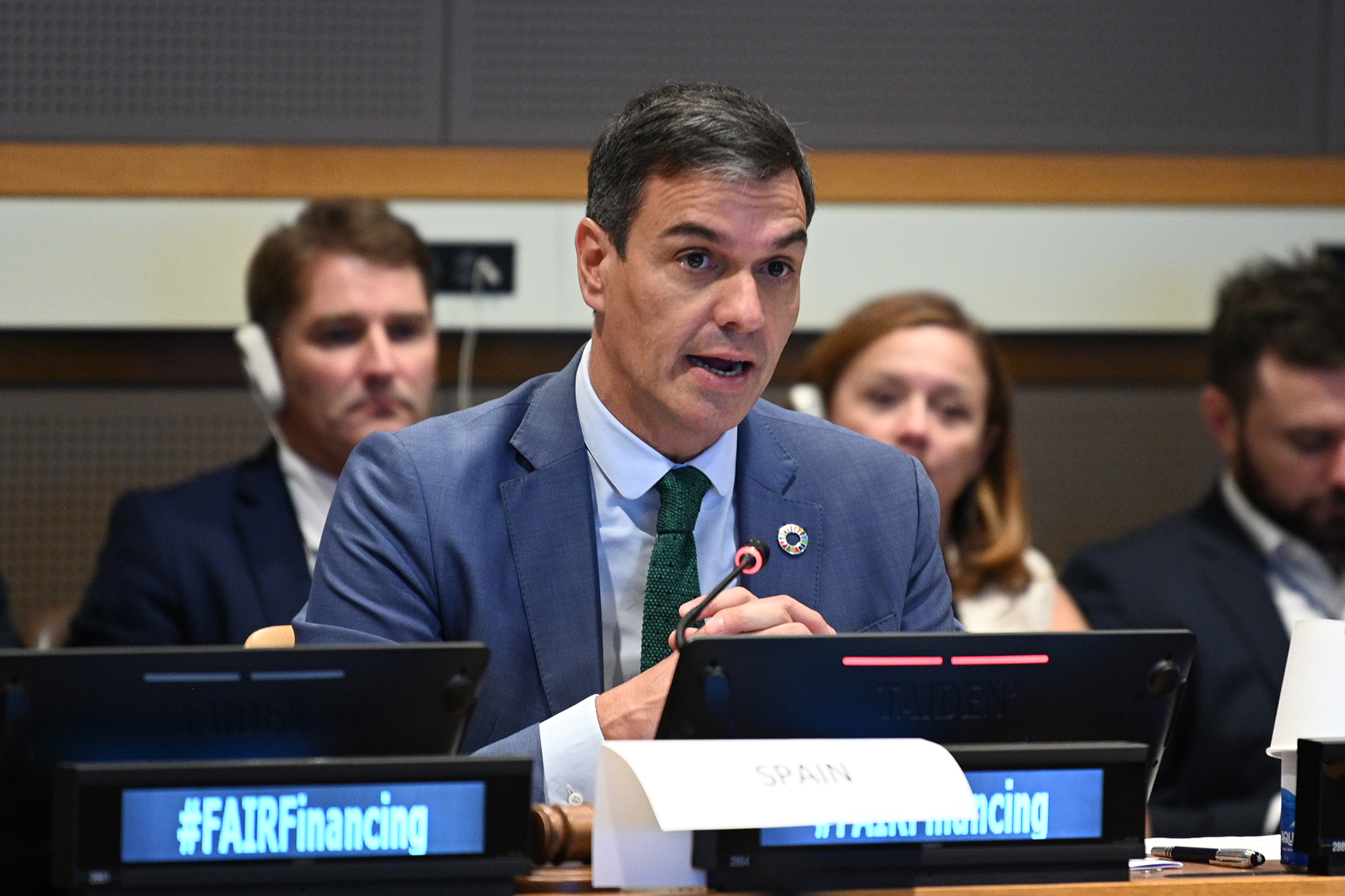 El presidente Sánchez copreside en los márgenes de Naciones Unidas un evento sobre la reforma de la arquitectura financiera internacional