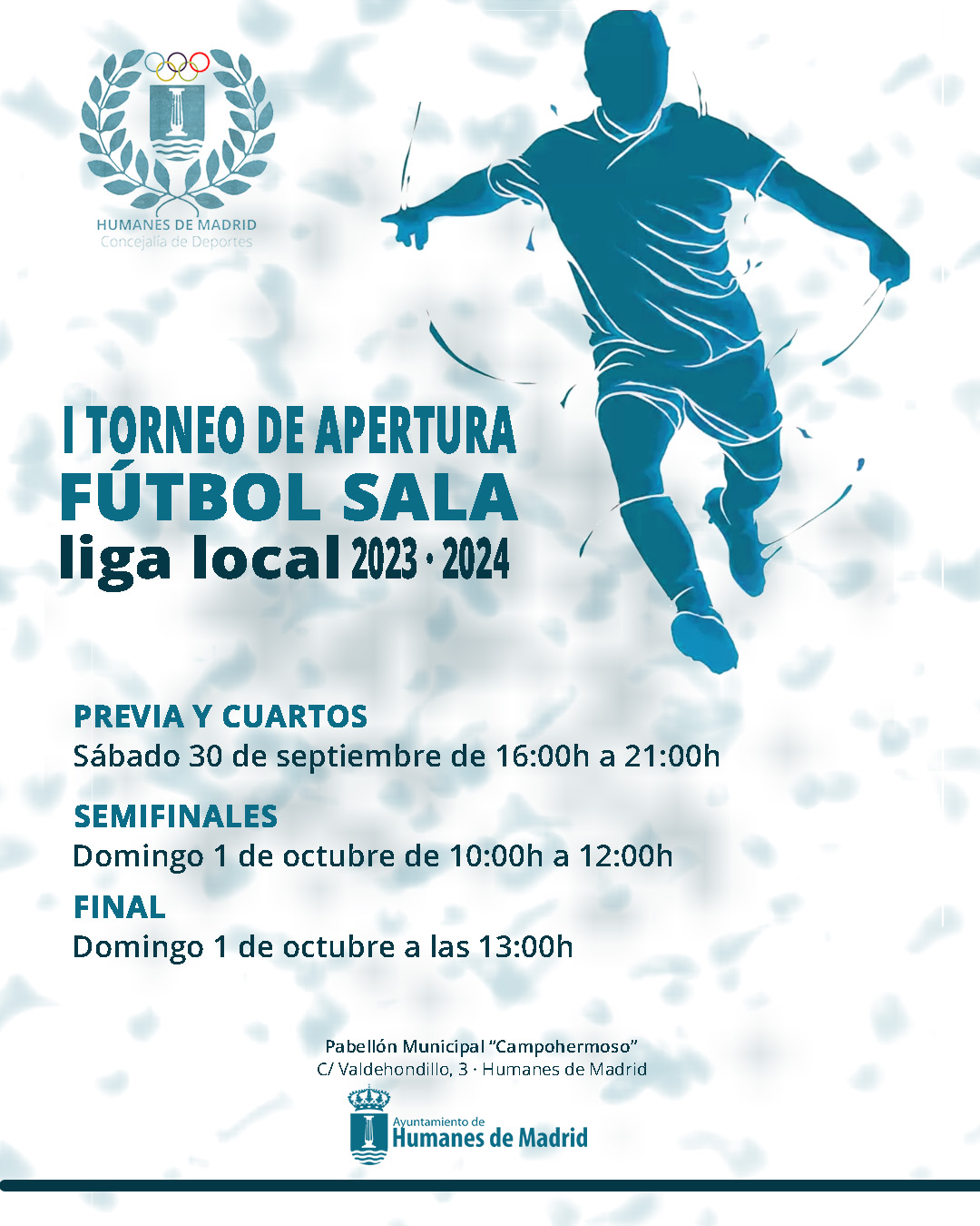 Este fin de semana, I Torneo de Apertura Fútbol Sala Liga Local Humanes 2023-24