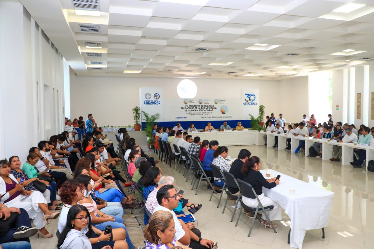 Inaugura Lili Campos XV Encuentro de Ciudades Educadoras – H. Ayuntamiento de Solidaridad