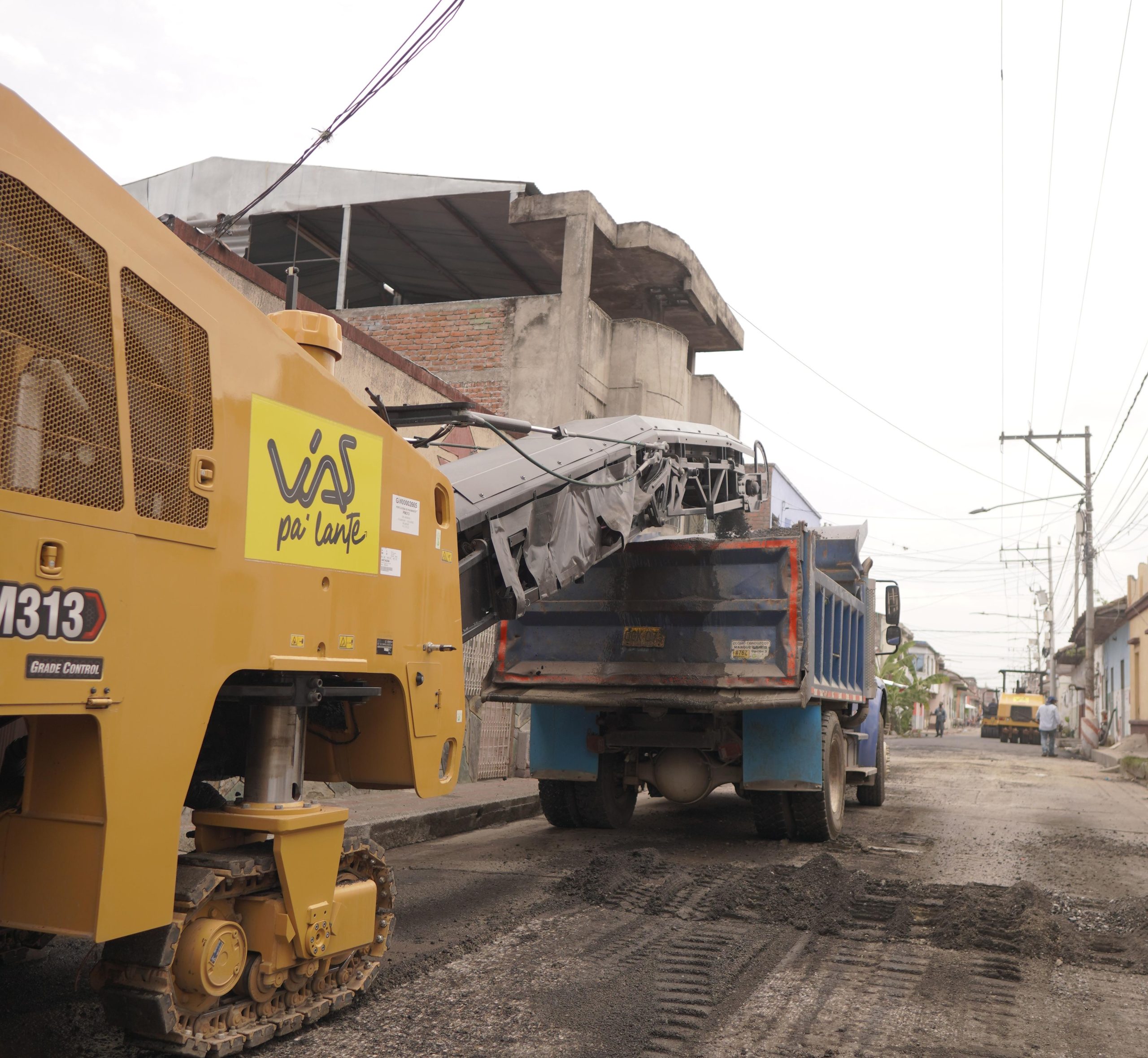 Intervenimos más de 854 m2 con el Plan Bacheo en el barrio Las Delicias, territorio priorizado por la estrategia Pazos -