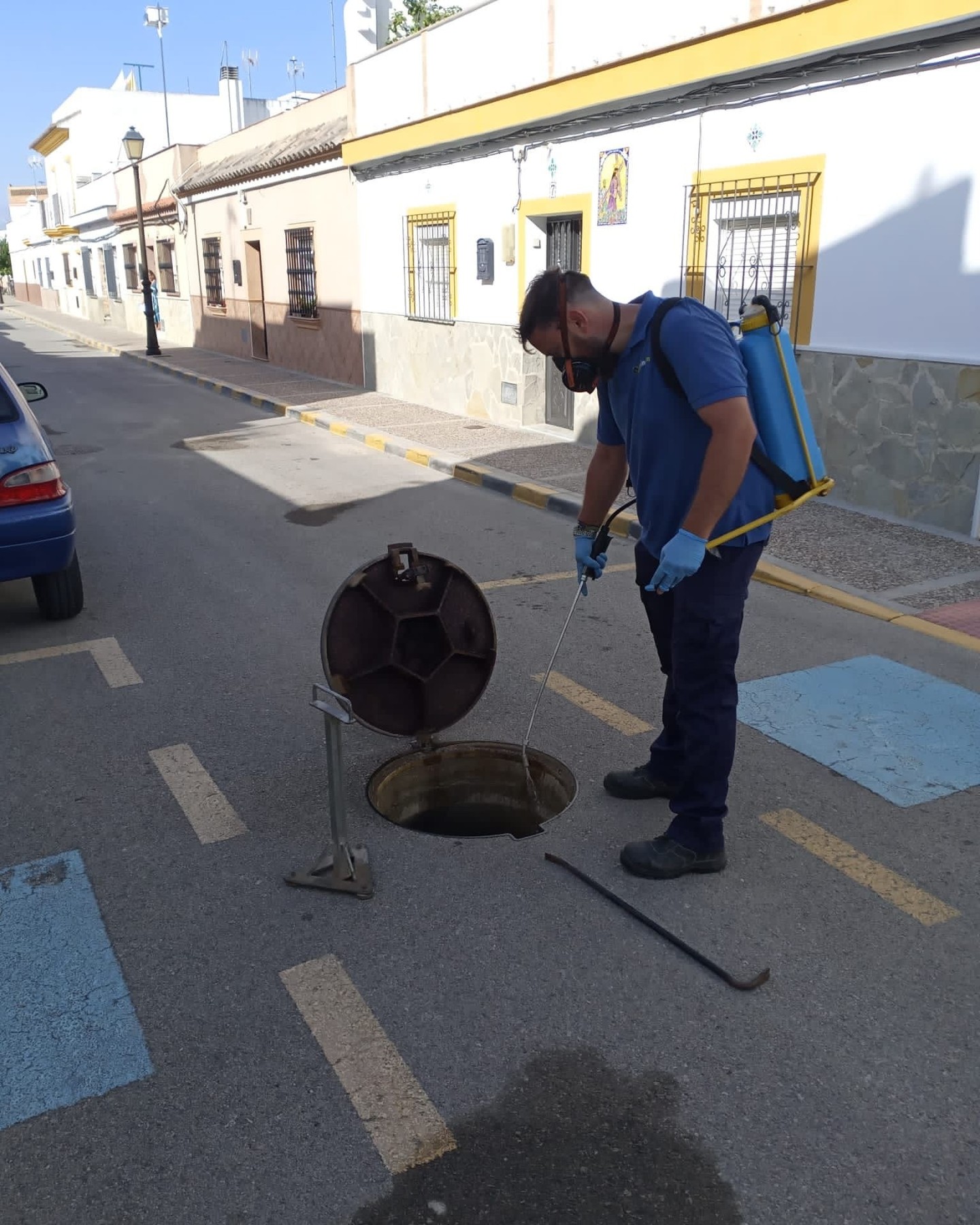 La Delegación de Jédula realiza trabajos de mantenimiento