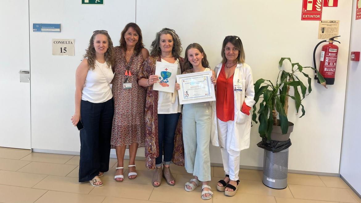 La Gerencia de Atención Primaria premia a los niños por sus dibujos para concienciar sobre la higiene de manos