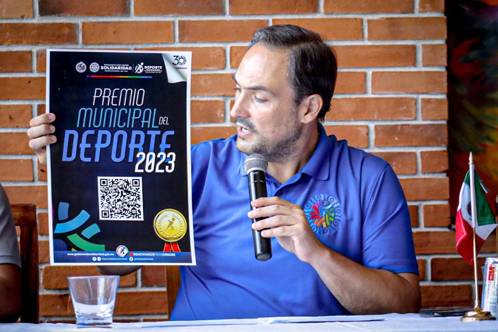 Presentan la convocatoria para el Premio Municipal del Deporte 2023 en Solidaridad – H. Ayuntamiento de Solidaridad