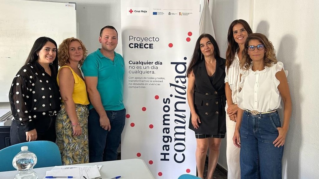 “Proyecto Crece”, una iniciativa de Cruz Roja para ayudar a personas con dificultad social