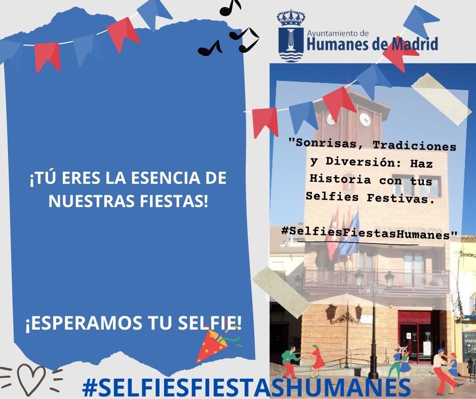 #SelfiesFiestasHumanes: el nuevo concurso con el que los mayores de Humanes pueden ganar una entrada doble para el teatro