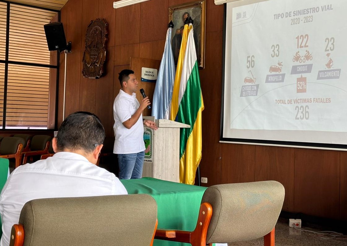¡Atento! Comité Local de Movilidad de Palmira hace un llamado a motociclistas por alto índice de mortalidad en las vías -