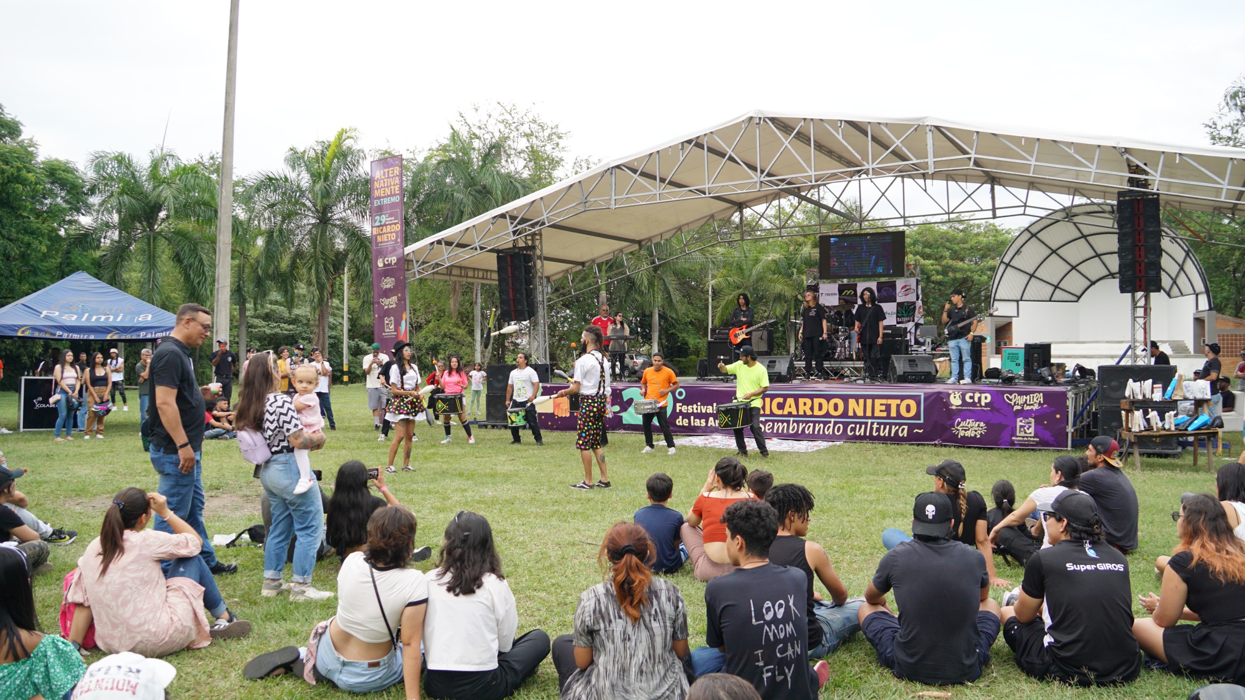 Alrededor de 900 personas se gozaron el parche alternativo del 29° Festival de las Artes Ricardo Nieto -
