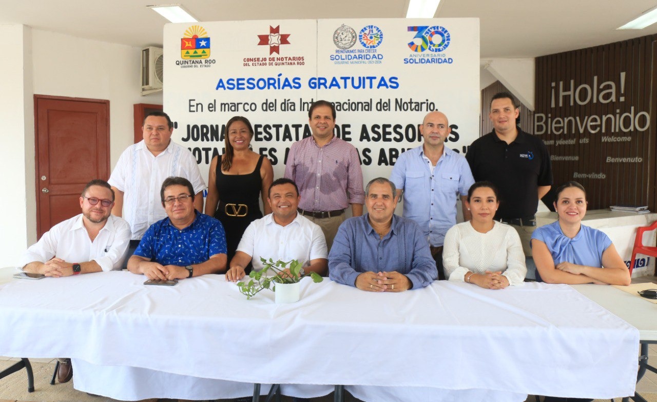 Asesoran a solidarenses en temas notariales – H. Ayuntamiento de Solidaridad