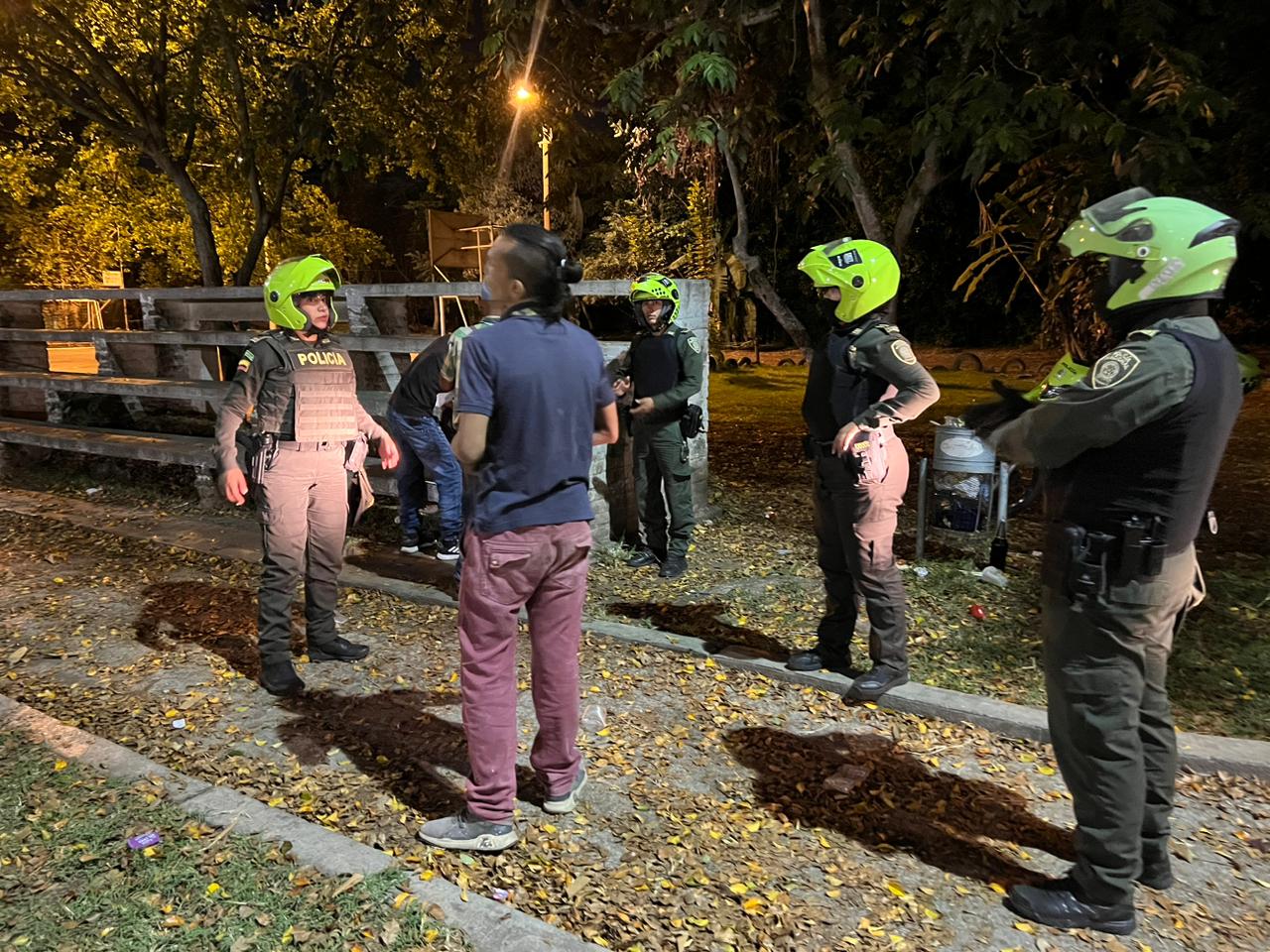 Con éxito desplegamos nuestros operativos de seguridad por Palmira, enfocados en el diálogo con la comunidad -