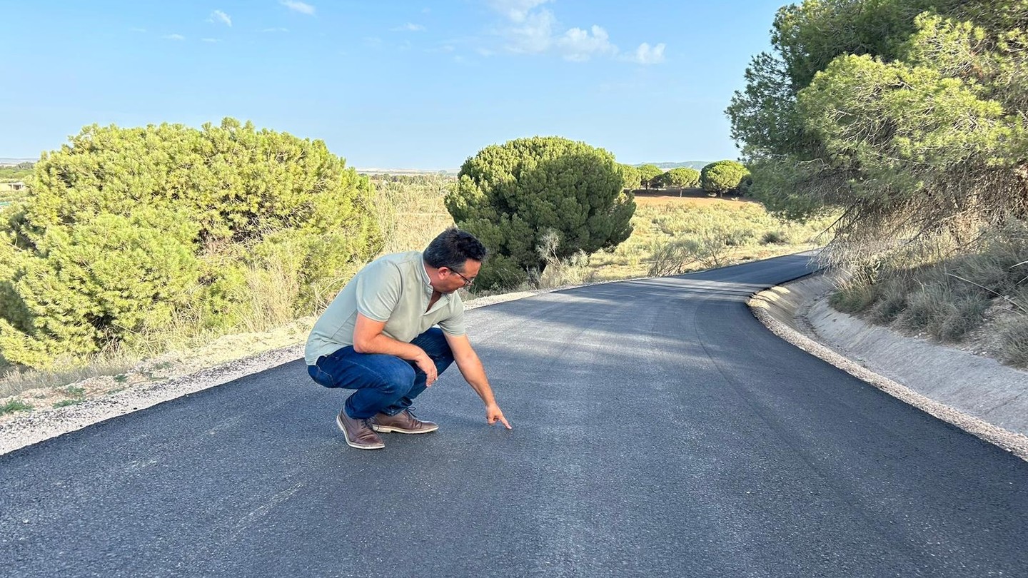 Culminado el asfaltado el camino rural de La Sierpe