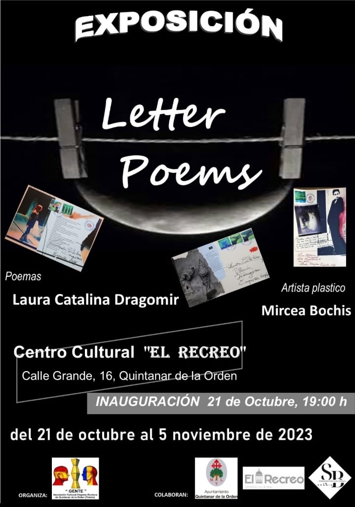 Este sábado a las 19:00 se inaugura la exposición “Letter Poems” en la sala El Recreo