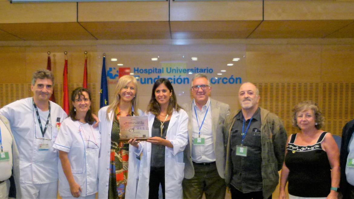 La Unidad de Rehabilitación Cardíaca del Hospital Fundación Alcorcón, premiada por una asociación de pacientes