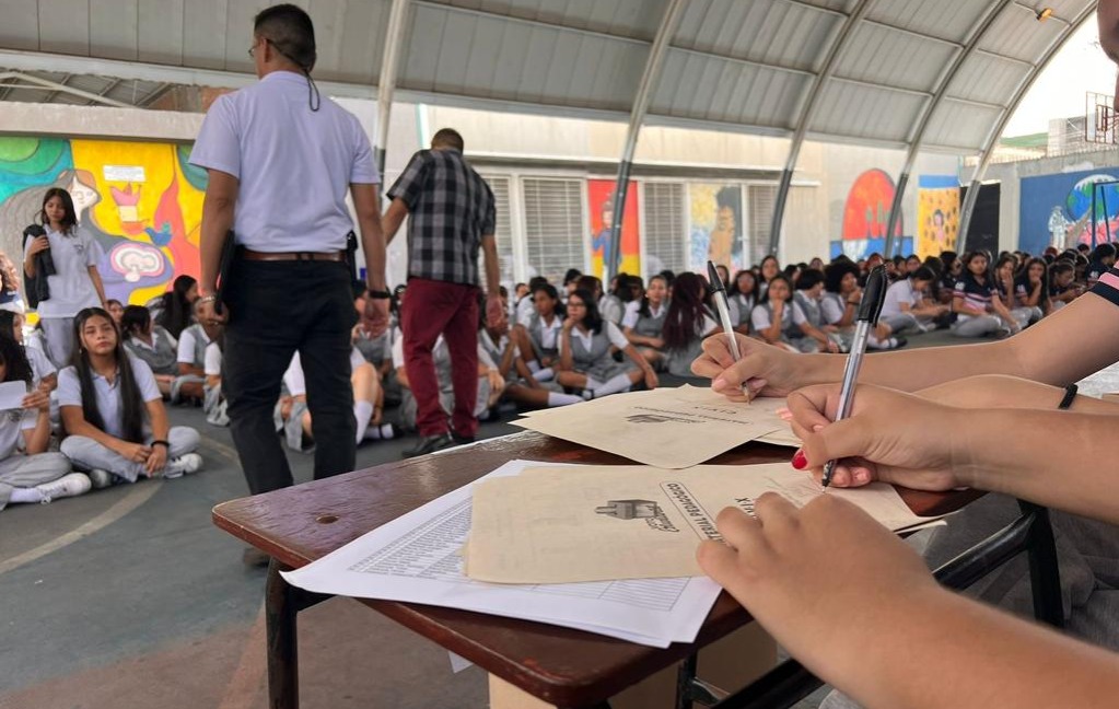 Llevamos el Simulacro Electoral de Votación Local para jóvenes estudiantes de Palmira ¡Aquí puedes ver cómo se llevó a cabo! -