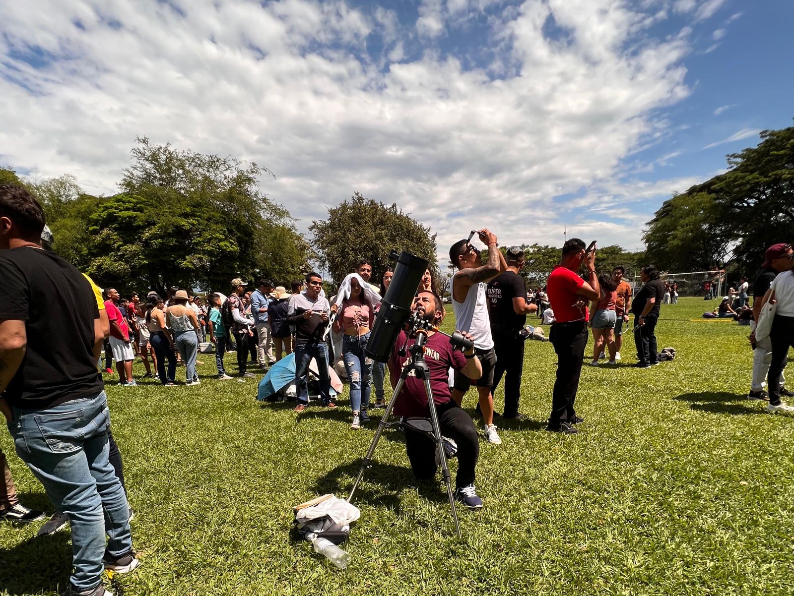 Palmira presenció el eclipse solar anular en el marco del 29º Festival de las Artes Ricardo Nieto ¡conoce cómo fue! -