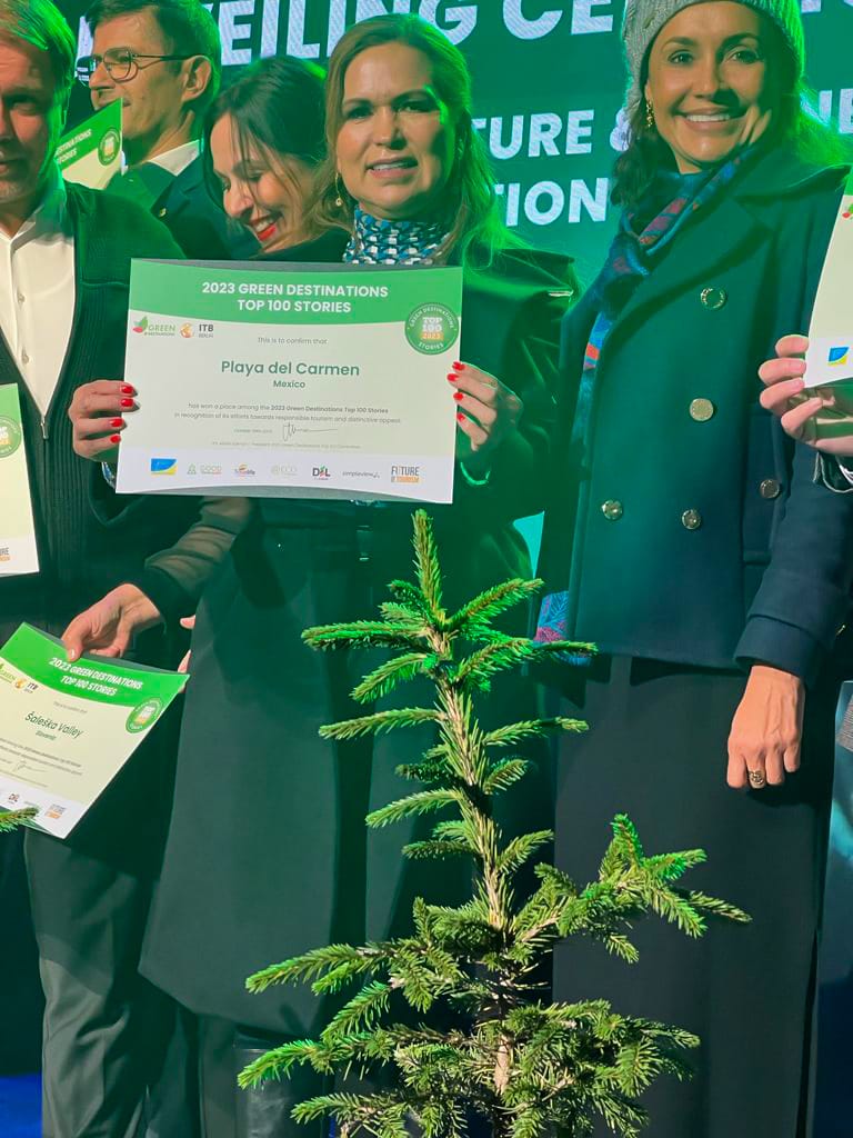 Playa del Carmen premiada a nivel mundial como destino sustentable – H. Ayuntamiento de Solidaridad