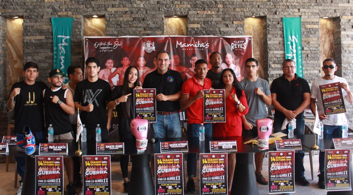 Presentan función de box en el Municipio de Solidaridad – H. Ayuntamiento de Solidaridad