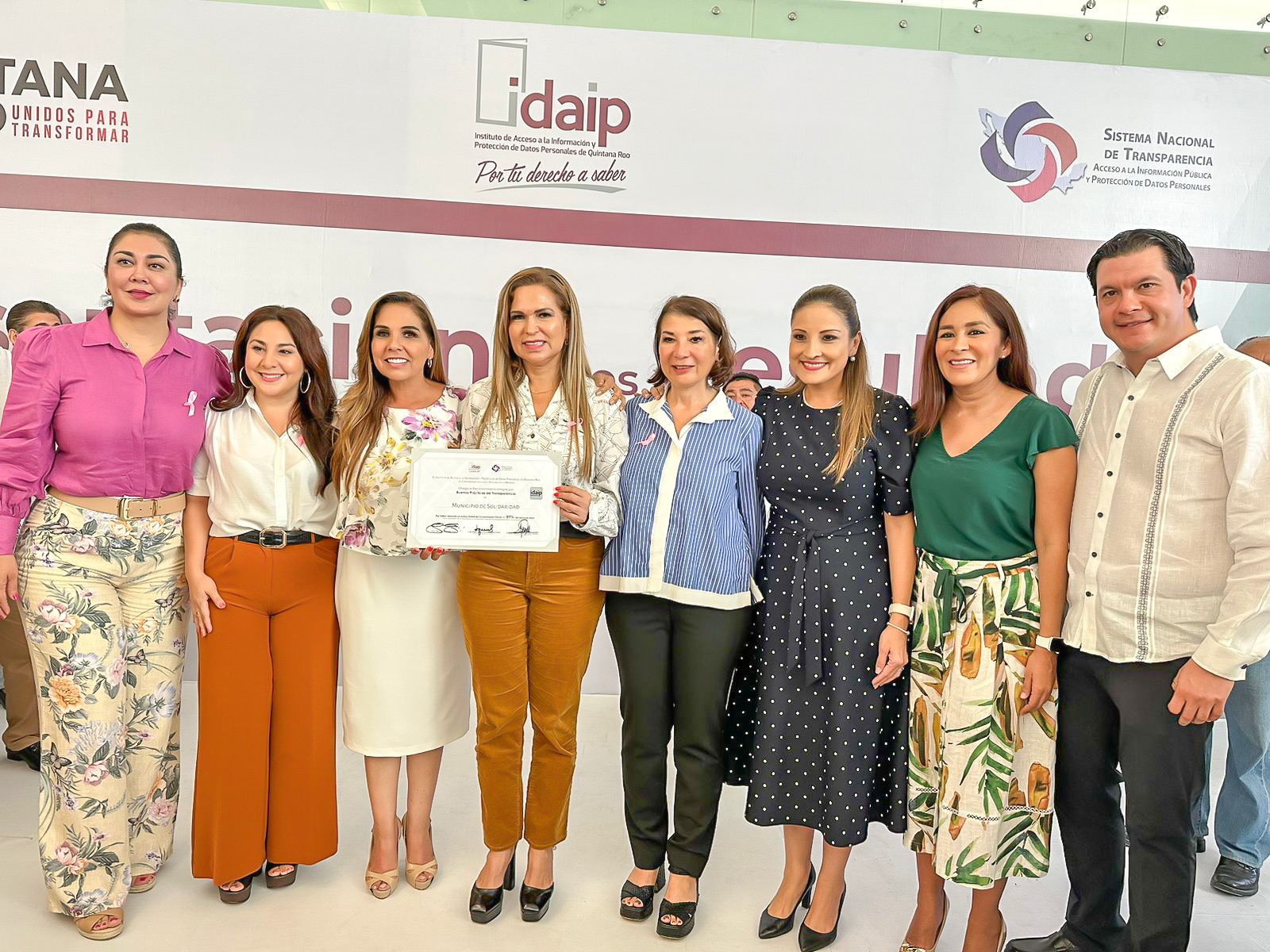 Solidaridad es Mérito Integral por buenas prácticas de transparencia – H. Ayuntamiento de Solidaridad