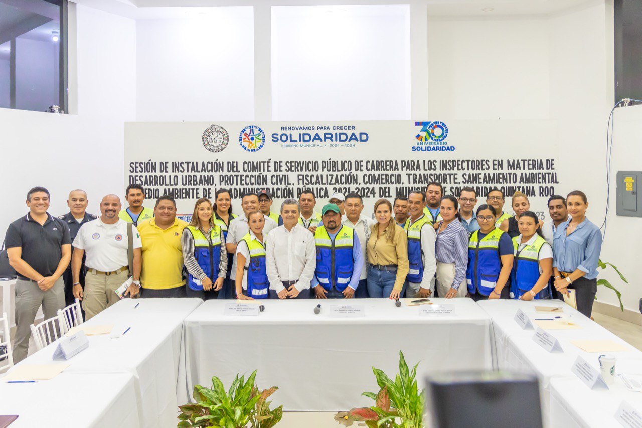 Transparencia e imparcialidad con servicio público de carrera – H. Ayuntamiento de Solidaridad