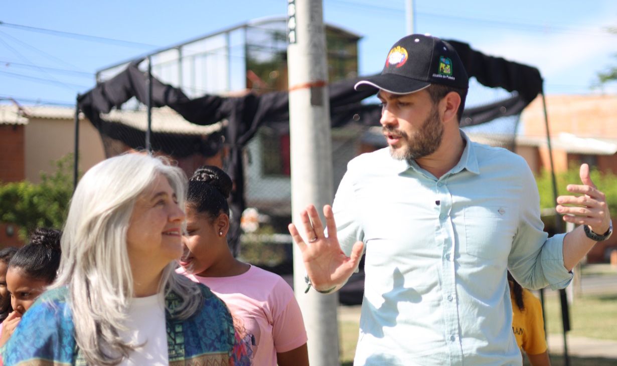 ¡Realizamos recorrido de avance de obra en el parque recreo deportivo Brisas de Chapinero Sur! -