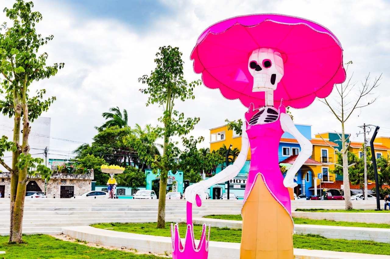 A celebrar “Janal Pixan” en la plaza 28 de Julio – H. Ayuntamiento de Solidaridad