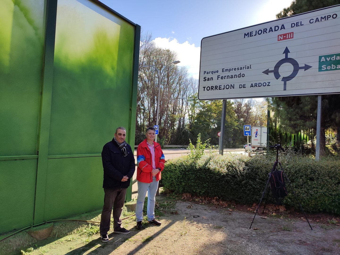 Arranca el proyecto para la renovación de una de las pantallas acústicas de la carretera de Circunvalación