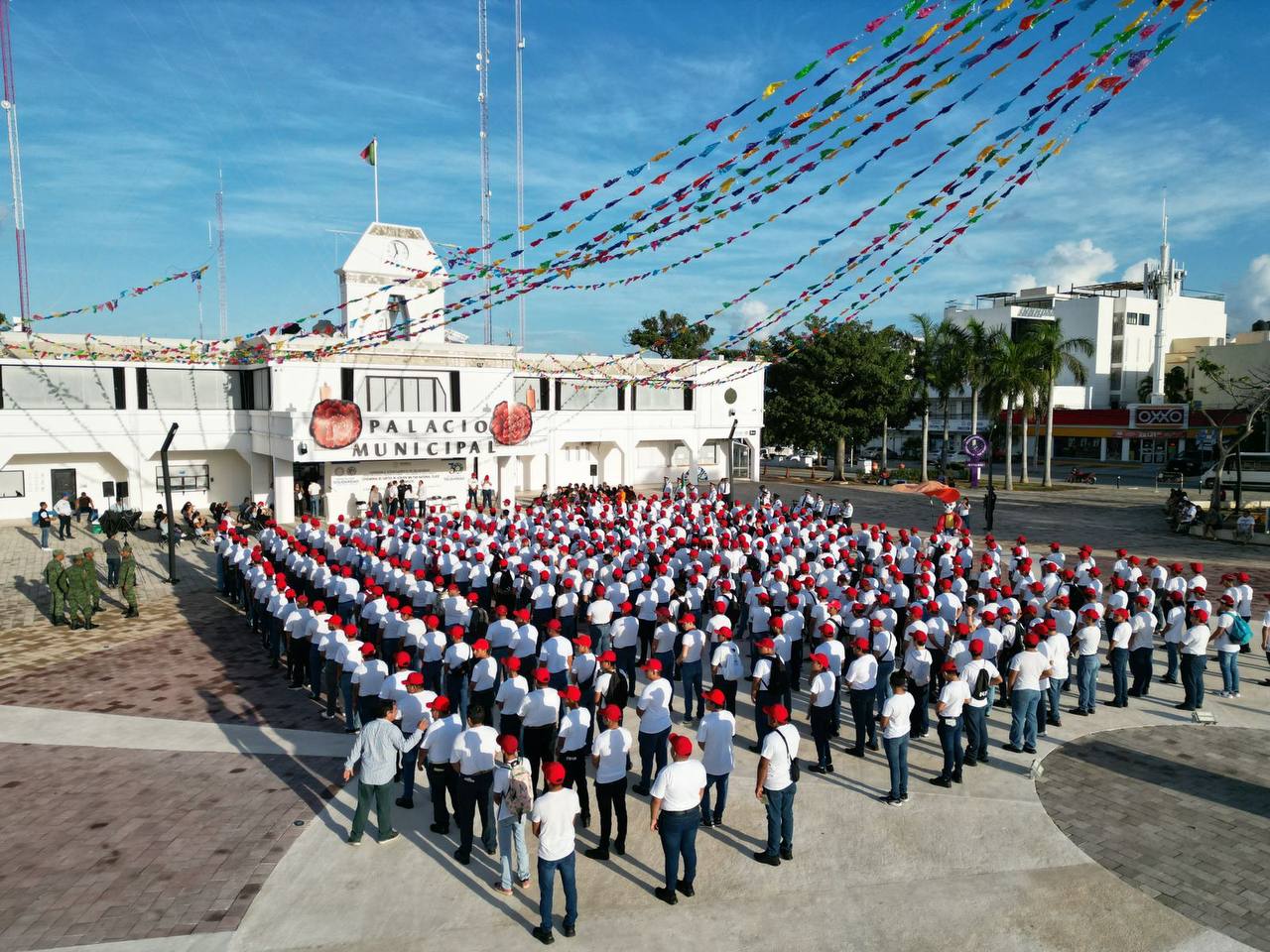 Ceremonia de Sorteo del Servicio Militar Nacional clase 2005 y remisos – H. Ayuntamiento de Solidaridad