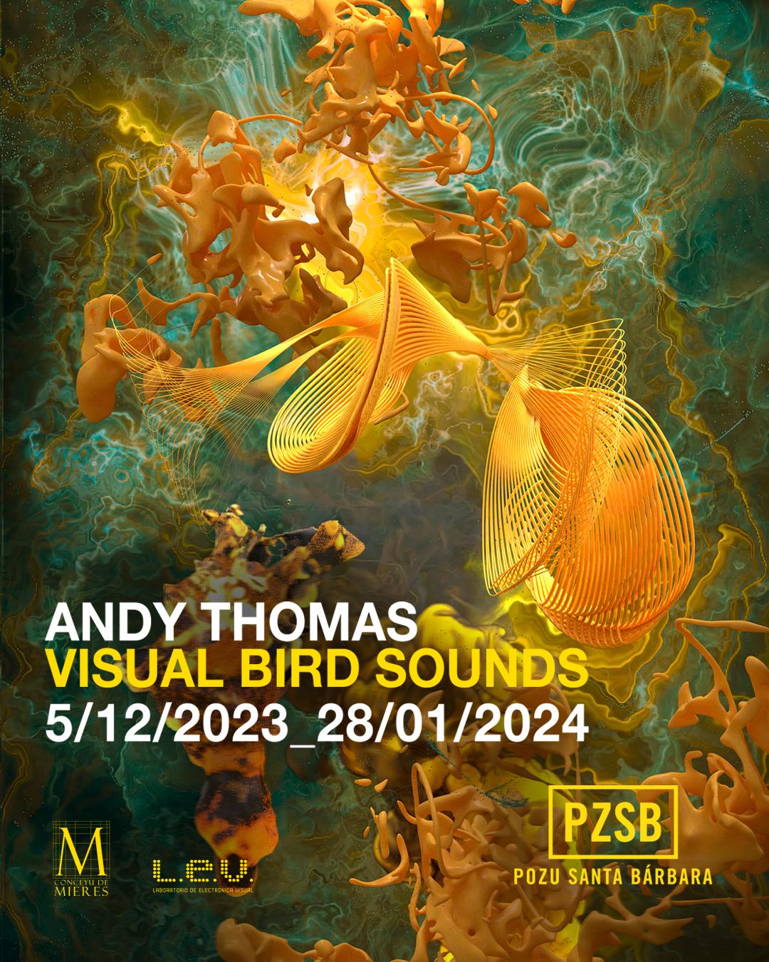 El canto de los pájaros regresa a la mina con la inauguración en el Pozu Santa Bárbara de la instalación audiovisual Visual Bird Sounds