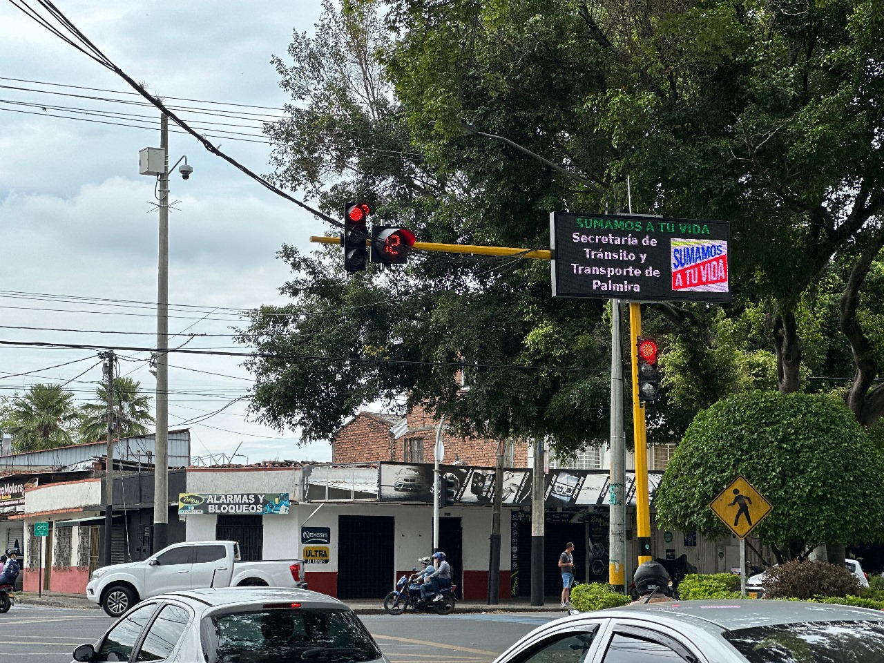 Instalamos radares de velocidad y pantallas informativas en Palmira, ¡conoce los detalles de estas nuevas medidas de seguridad vial! -