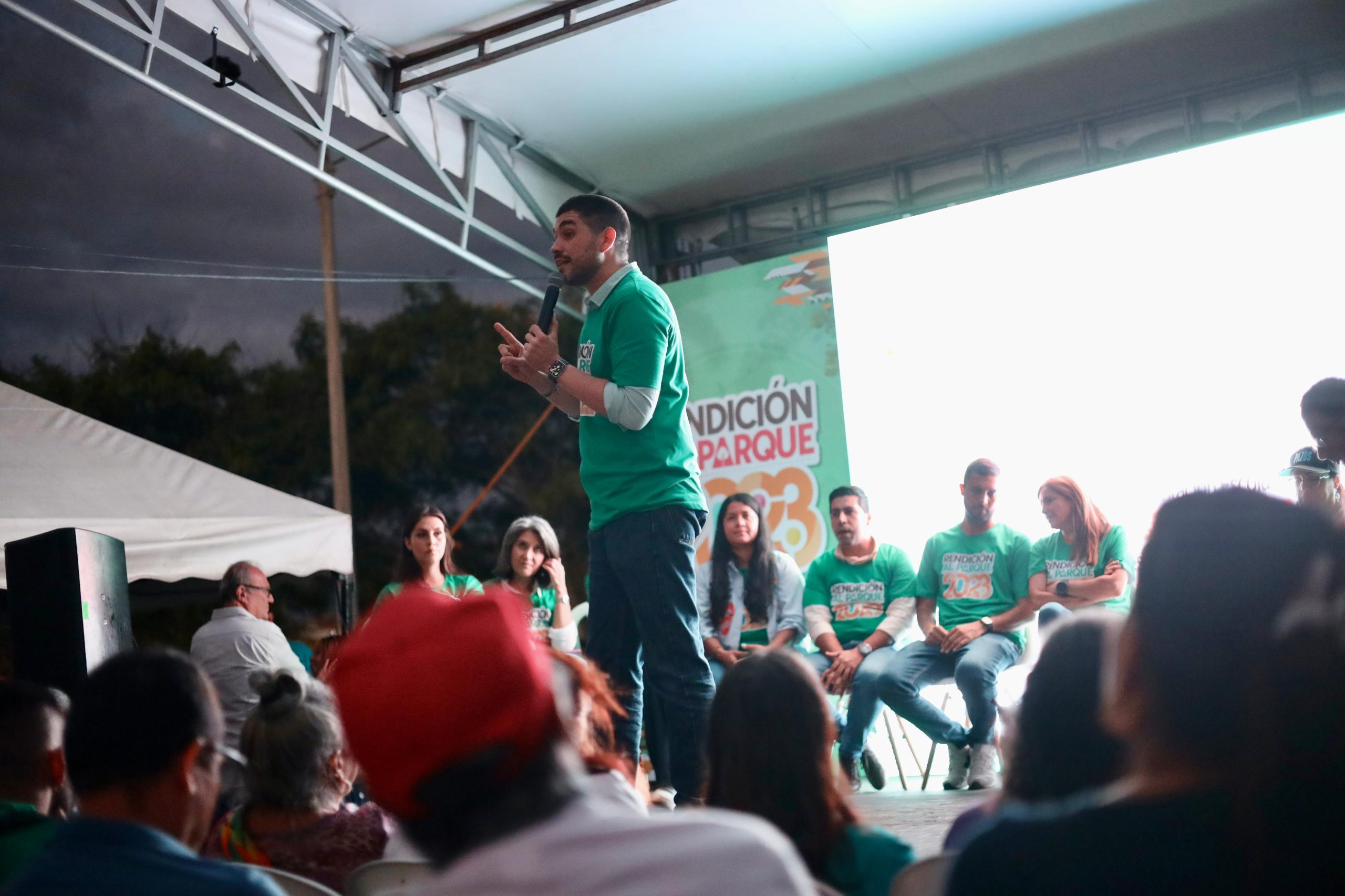 La Alcaldía de Palmira realizó el primer espacio de Rendición al Parque en el marco de rendición de cuentas 2023 -