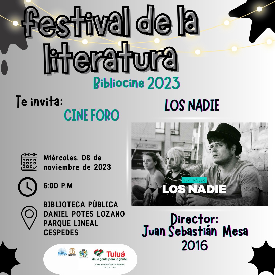 La Biblioteca Pública Municipal "Daniel Potes Lozano" Invita a participar de las siguientes actividades para este año 2023