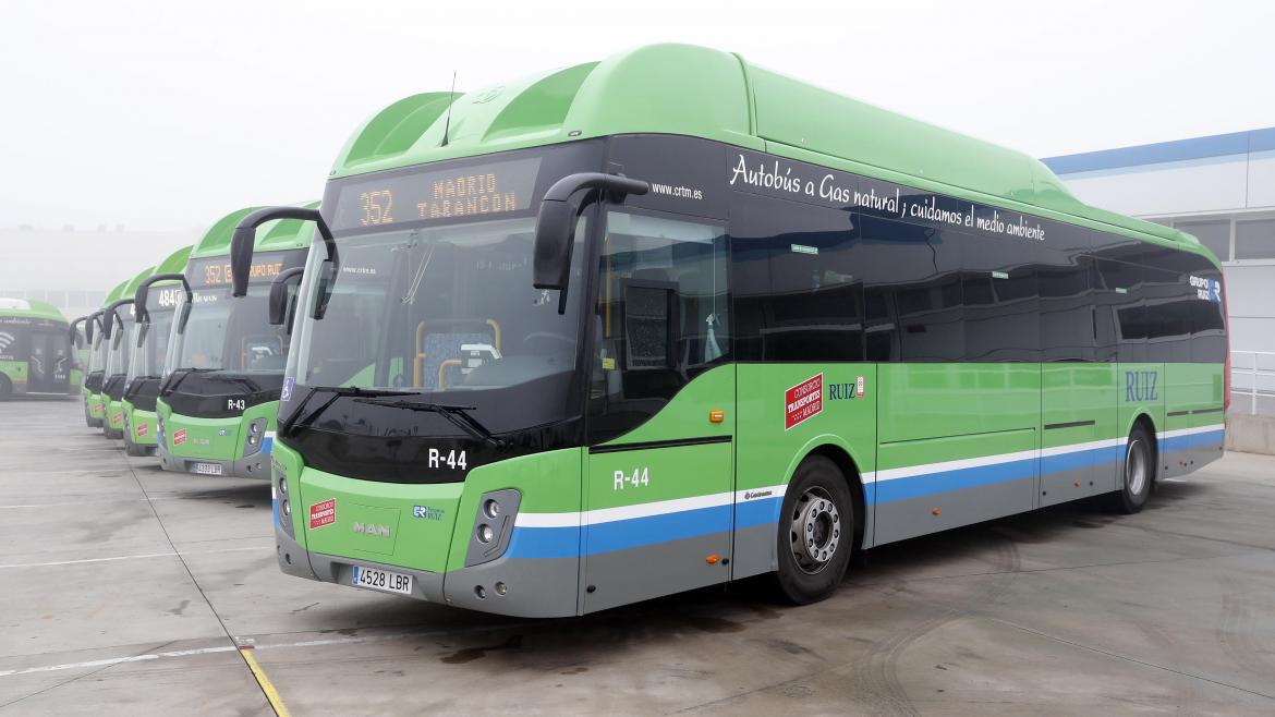 La Comunidad de Madrid refuerza el servicio en cinco líneas de autobuses interurbanos que utilizan más de 6.000 viajeros al día