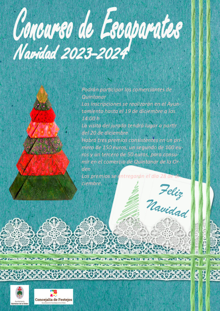 Llega el concurso de escaparates de navidad 2023-2024