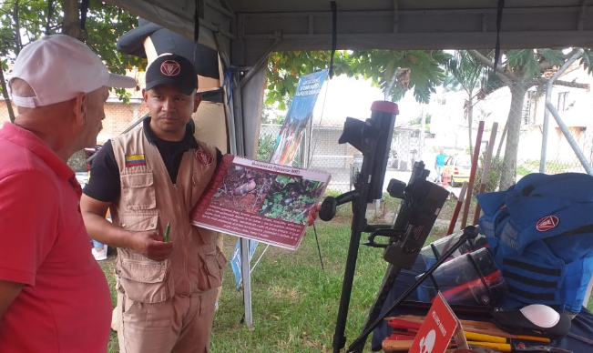 Palmira se une por un entorno seguro y libre de minas -