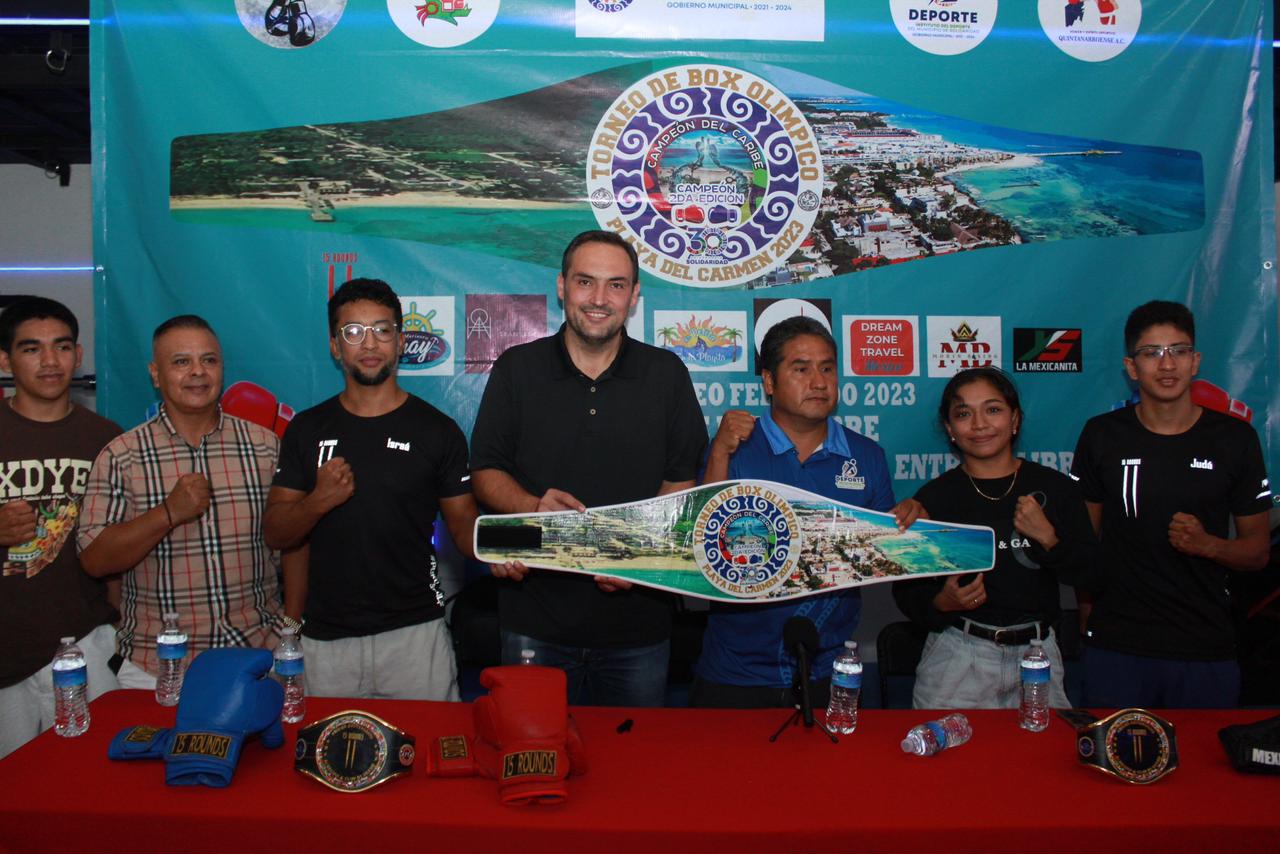 Presentan segunda edición del torneo de box “Campeón del Caribe” – H. Ayuntamiento de Solidaridad