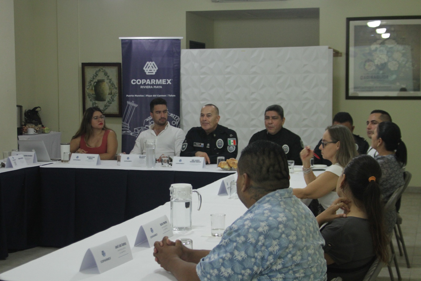 Seguridad Pública Solidaridad mantienen la cercanía con el sector empresarial – H. Ayuntamiento de Solidaridad