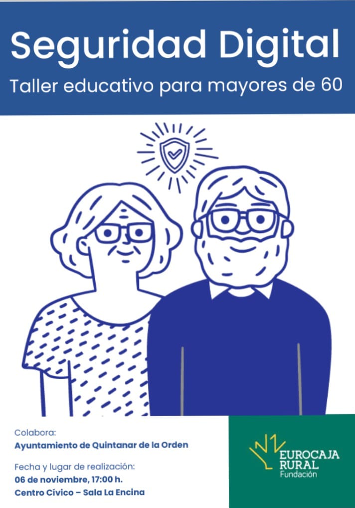 Taller educativo para mayores de 60 sobre seguridad digital