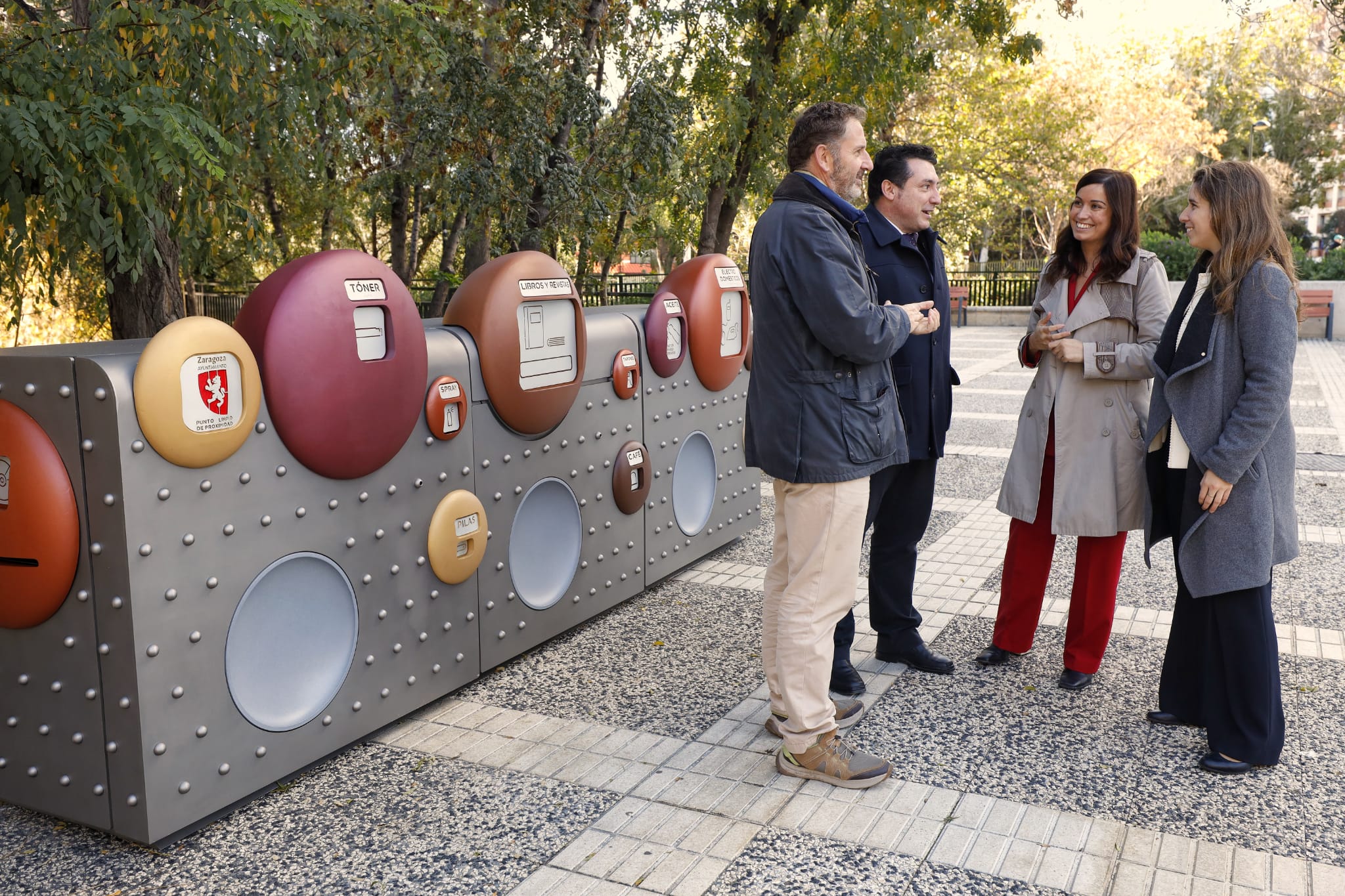 Zaragoza estrena seis Puntos Limpios de Proximidad para facilitar la separación y reciclaje de residuos domésticos. Noticia. Ayuntamiento de Zaragoza
