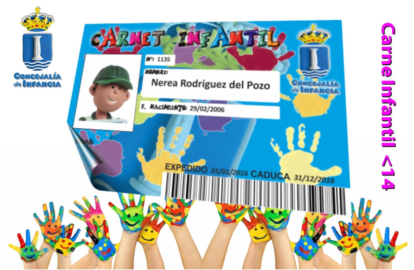Abierto el plazo de solicitud o renovación del Carné Infantil