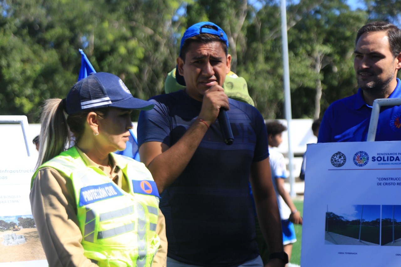 Cristo Rey ya cuenta con área deportiva – H. Ayuntamiento de Solidaridad
