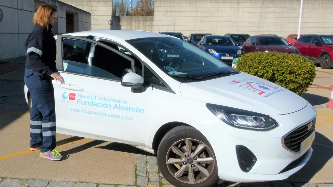 El Hospital público Fundación Alcorcón de la Comunidad de Madrid atiende en dos años a casi 1.000 pacientes en sus viviendas