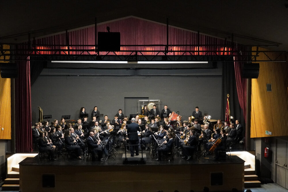 Fantástico concierto de navidad de la Banda Sinfónica Municipal