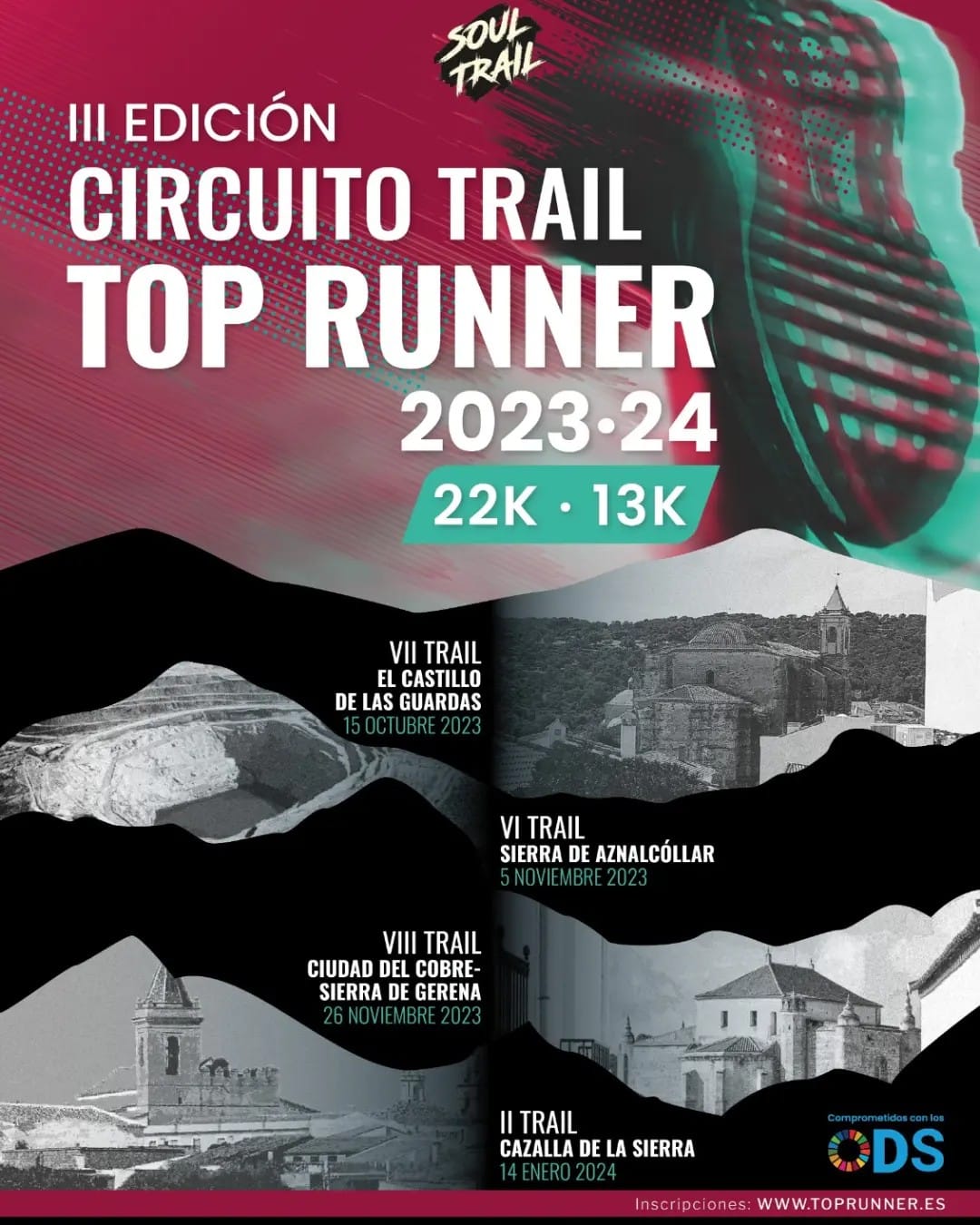 II TRAIL TOP RUNNER CAZALLA DE LA SIERRA. 2023/2024.
