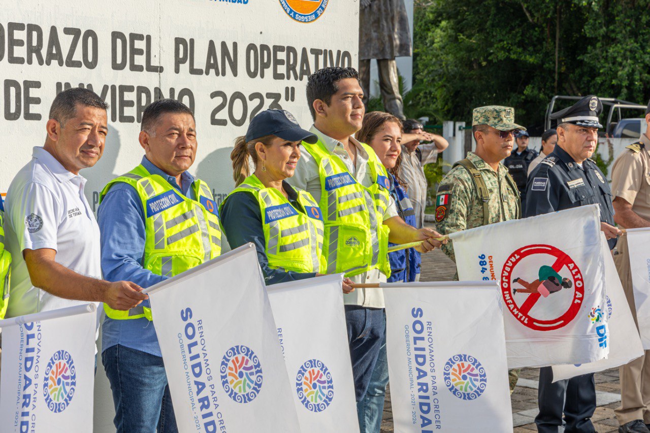 Inicia Plan Operativo de Invierno 2023 – H. Ayuntamiento de Solidaridad