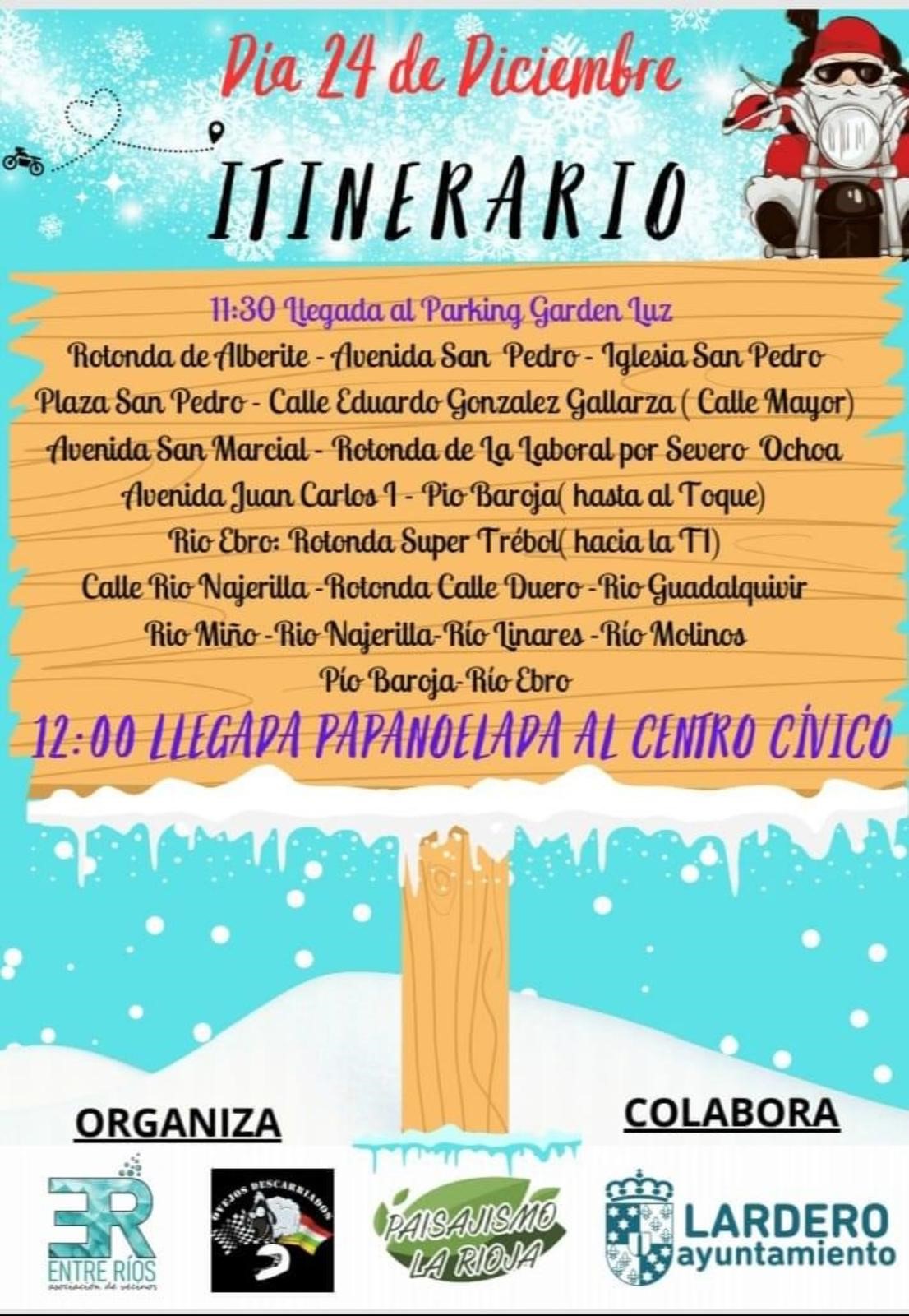 Papanoelada Motera 2023 el 24 de Diciembre