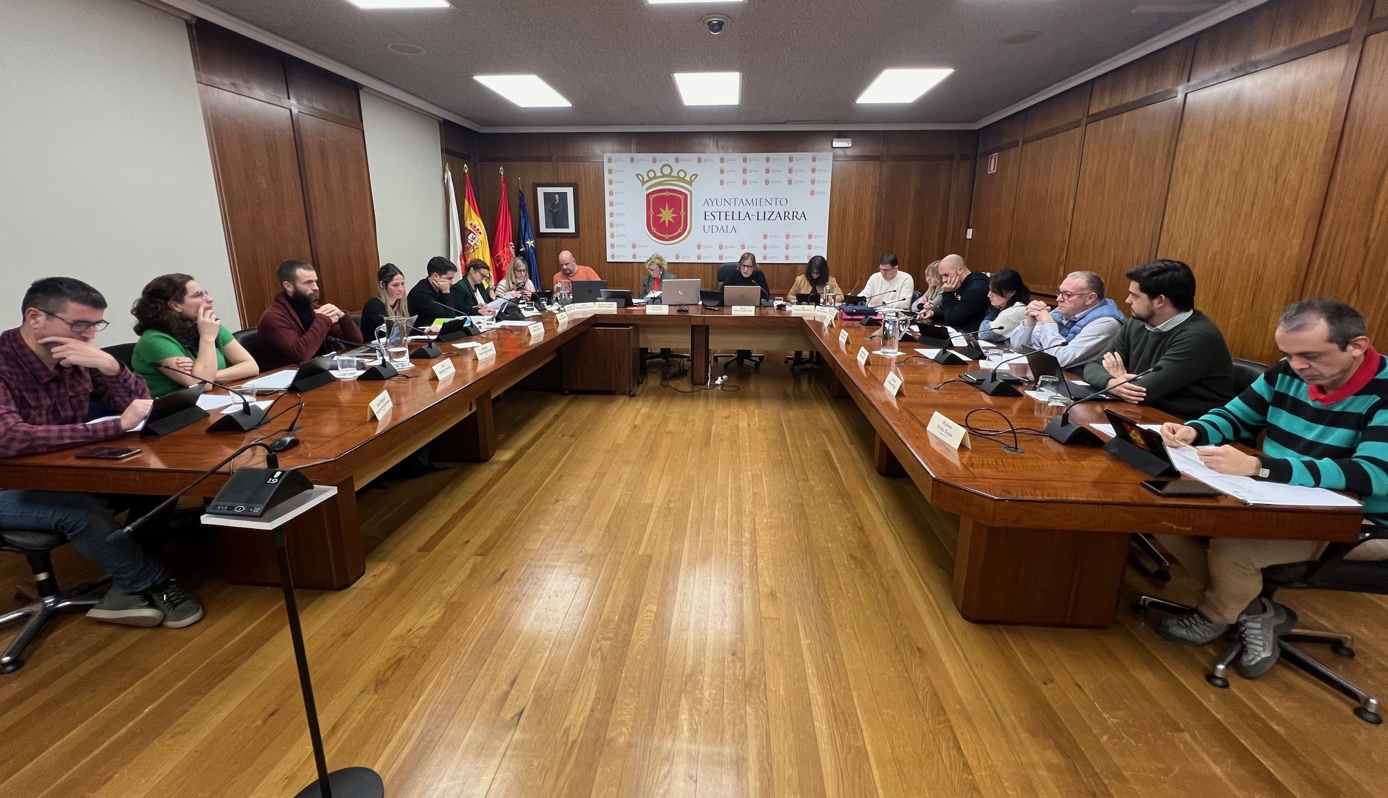 Resumen del pleno ordinario del mes de diciembre celebrado esta tarde – Ayuntamiento Estella-Lizarra Udala