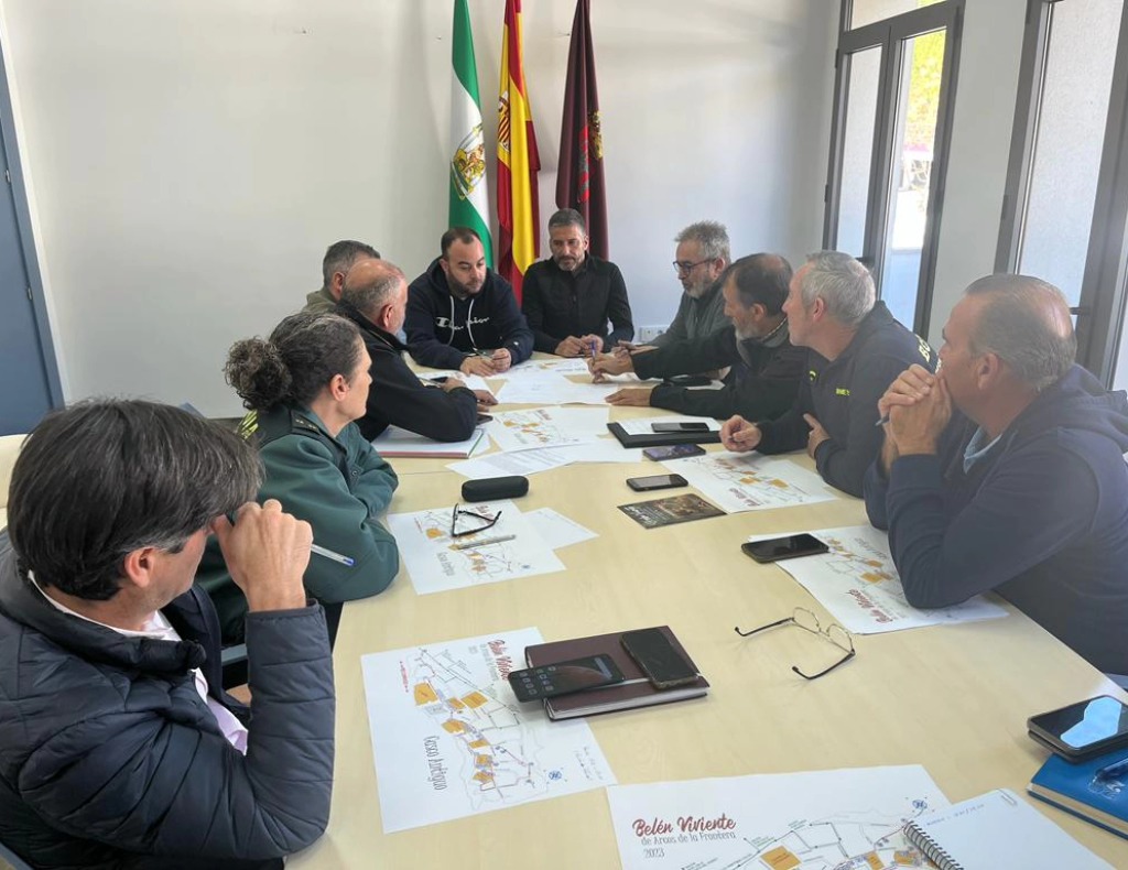 Reunión de coordinación de seguridad para el Belén Viviente 2023