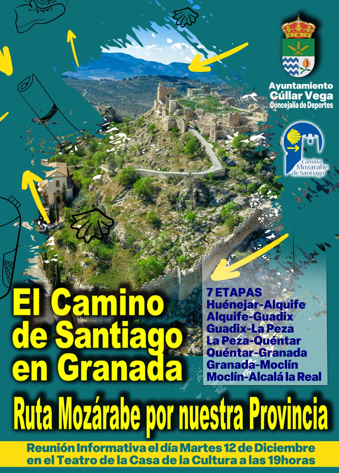 Reunión informativa para la Ruta Mozárabe de "El Camino de Santiago en Granada"