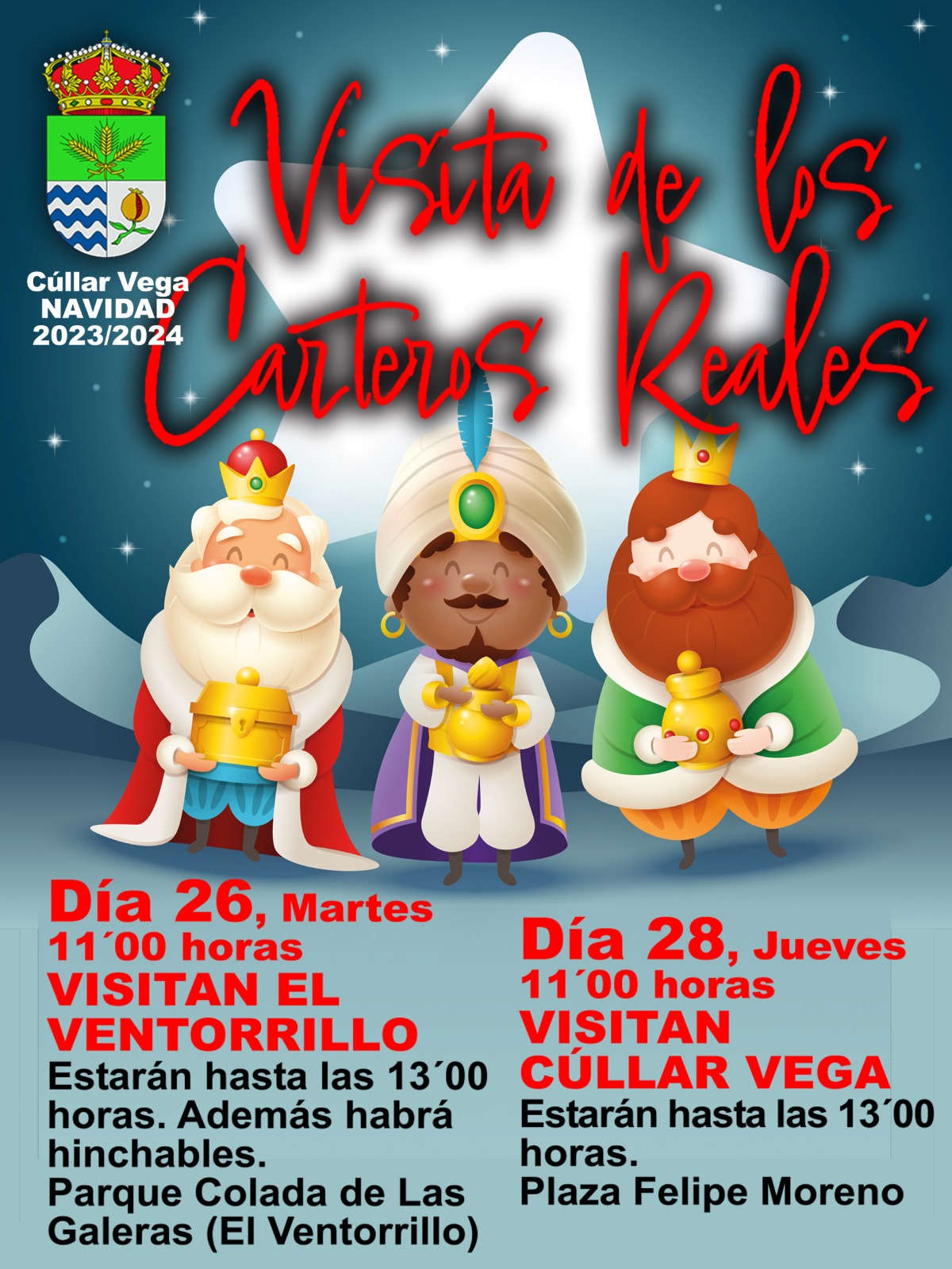 Visita de CARTEROS REALES al Ventorrillo y Cúllar Vega