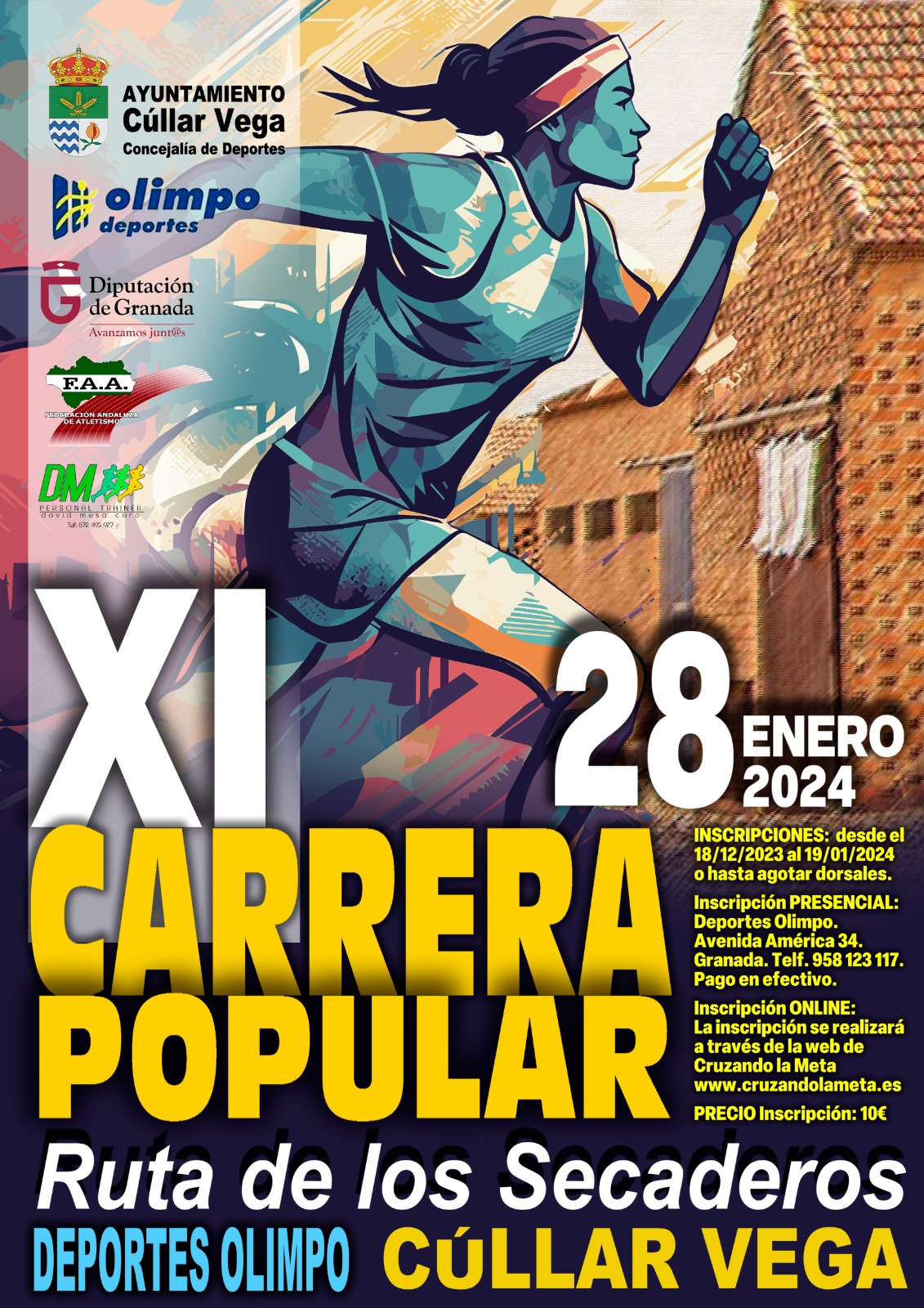 XI Edición Carrera Popular “RUTA DE LOS SECADEROS-DEPORTES OLIMPO”